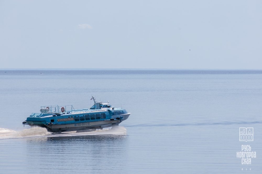 Водный маршрут из Новгорода в рыбацкую деревню Взвад и обратно