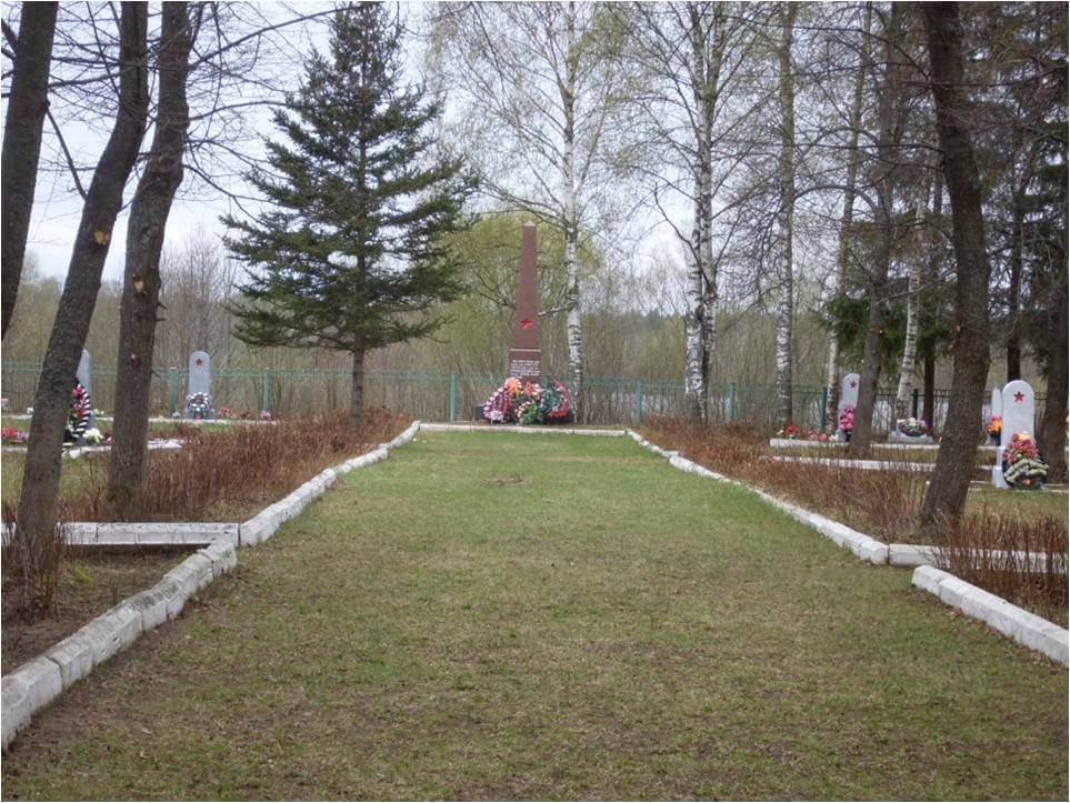 Кладбище советских воинов поселка Парфино