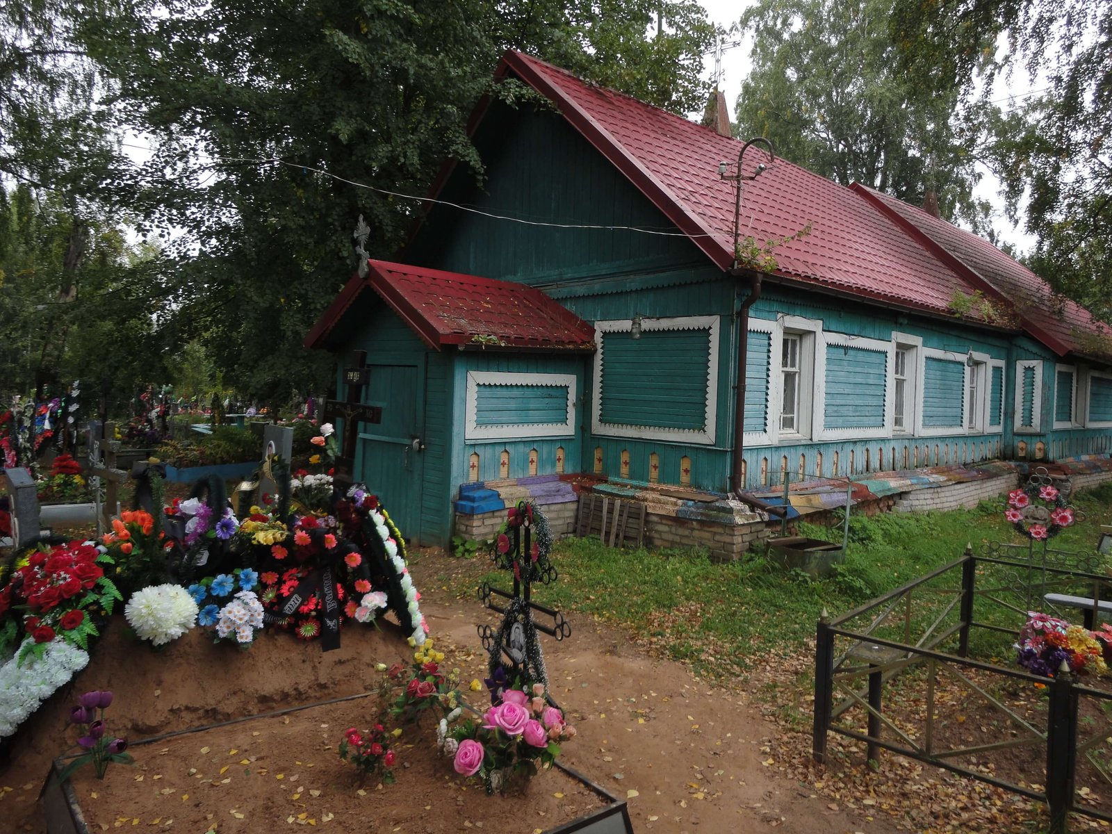 Церковь Тихвинской иконы Божией Матери в д. Дерглец
