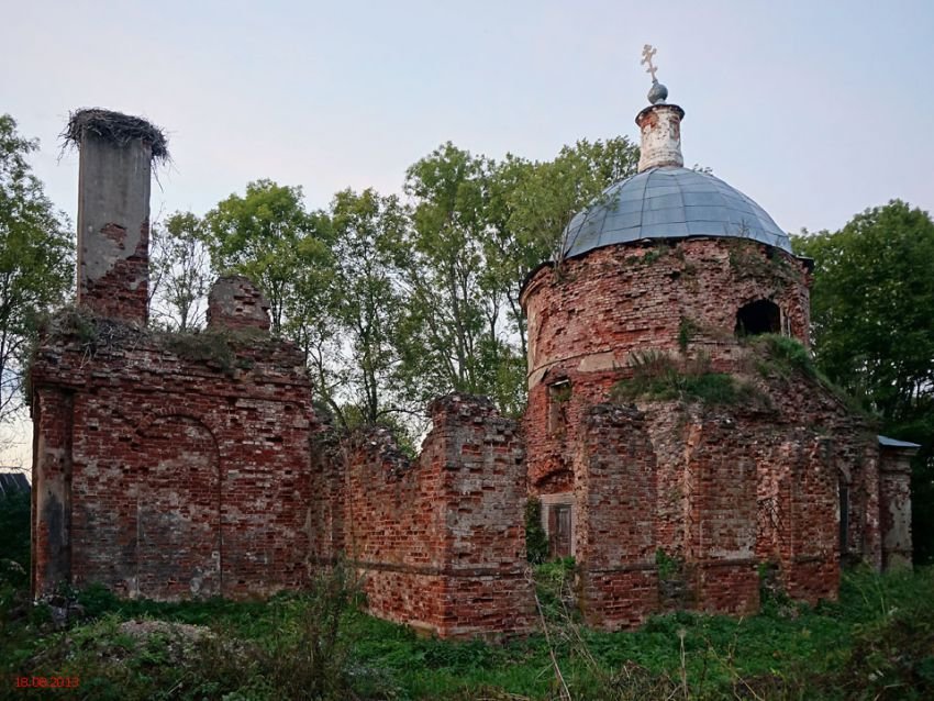 Церковь Казанской иконы Божией Матери в д. Аполец