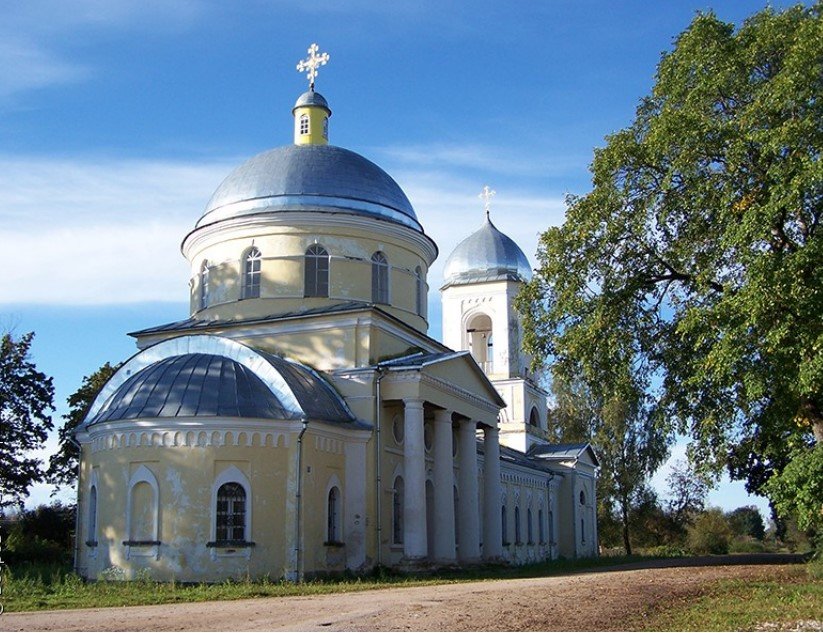 Церковь Вознесения Господня в деревне Чёрное