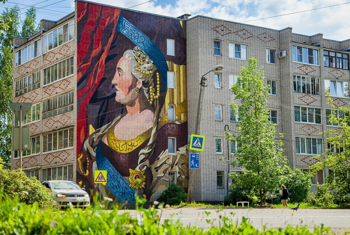 Мурал «Екатерина II»
