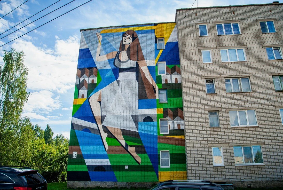 Мурал «Мстая»