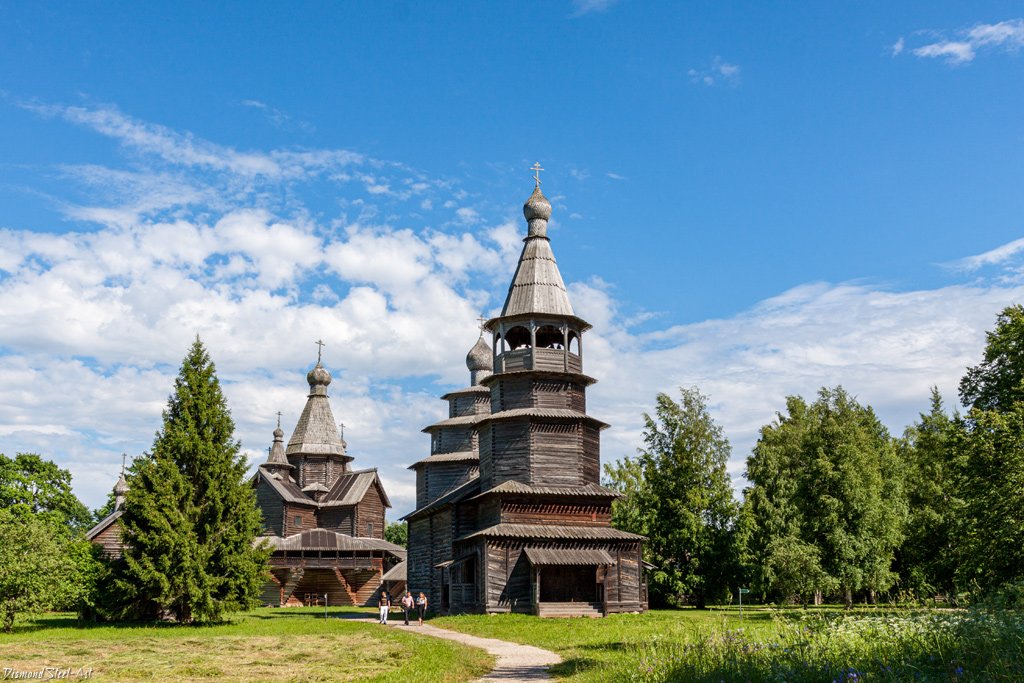 «Витославлицы». Церковь святого Николая из деревни Высокий Остров