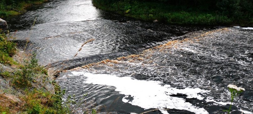 Водопад Голубая лагуна
