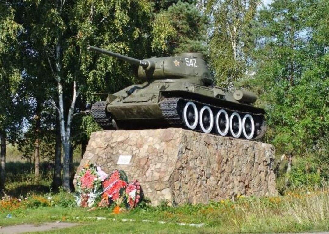 Памятник боевой славы «Танк Т-34»