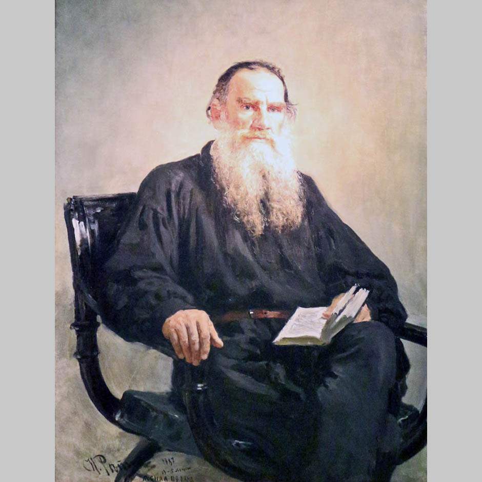 Портрет л.н. Толстого. 1887
