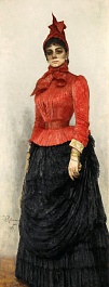 И.Е. Репин — портрет В.И. Икскуль фон Гильденбандт