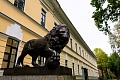 Аракчеевские львы перед зданием Присутственных мест
