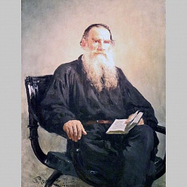 Лев Николаевич Толстой, портрет И.Е. Репина